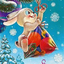 Схема вышивки «С Новым годом»