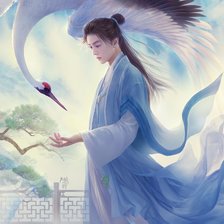 Схема вышивки «Парень»