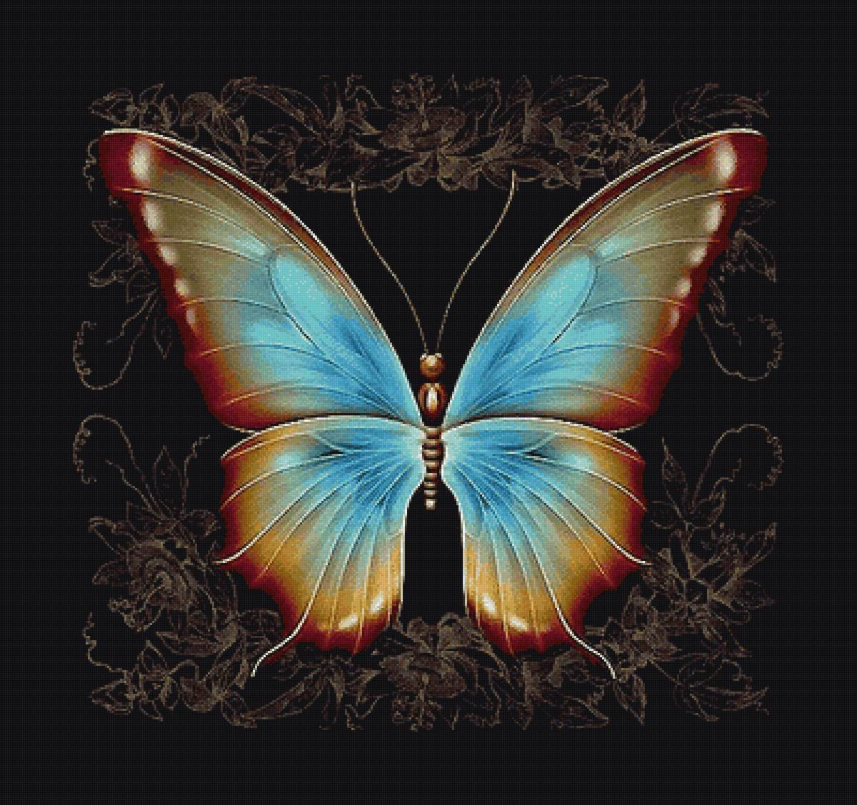 Бабочка - предпросмотр