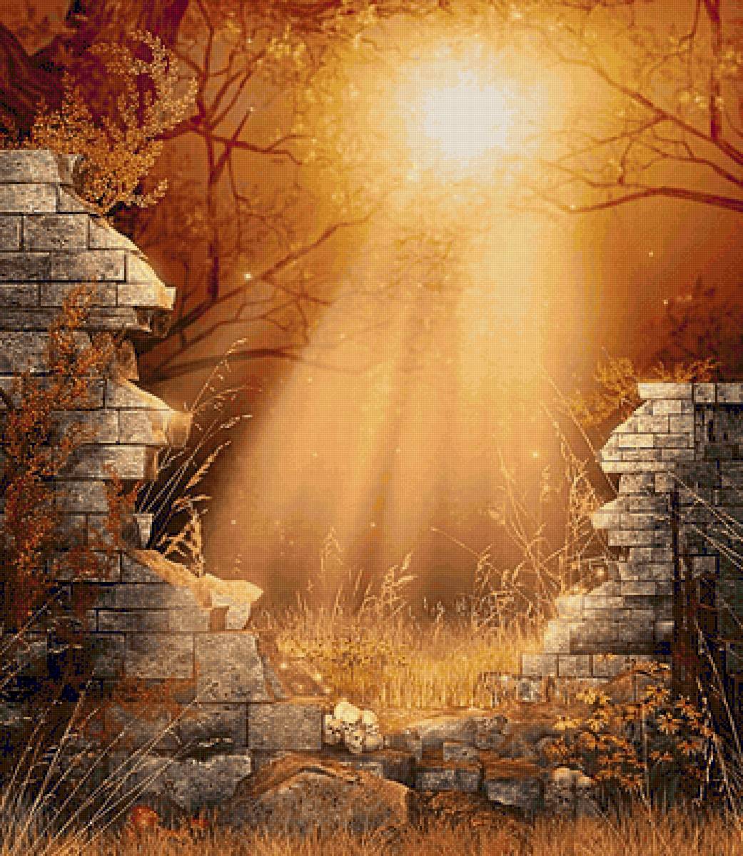 ШТОРА ЗАКАТ - шторы - предпросмотр