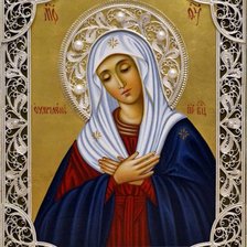 Схема вышивки «Умиление Серафимо - Дивеевская»