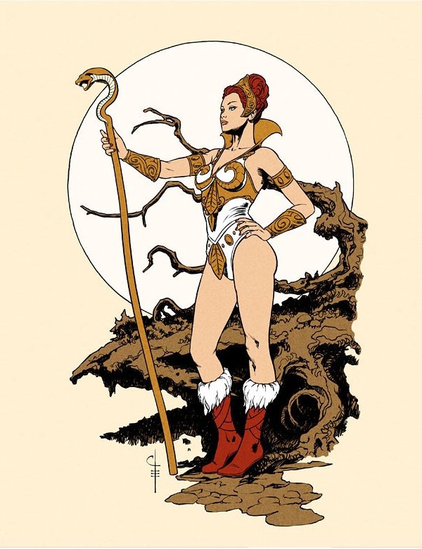 Богиня войны - воины, боги - оригинал