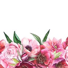 Схема вышивки «акварель»