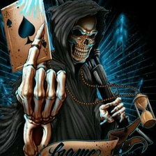 Схема вышивки «конец игры»