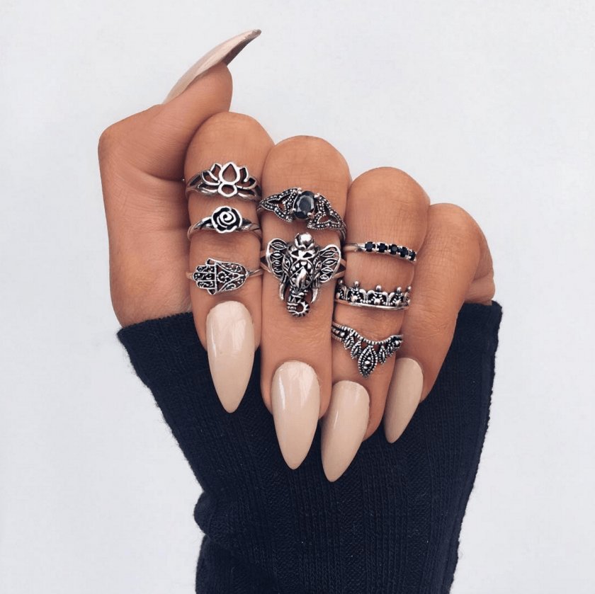 Гламур 2 - маникюр, женщина, гламур, ногти - оригинал