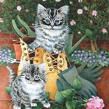 Схема вышивки «в саду»