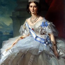 Схема вышивки «Портерт Татьяны Юсуповой»