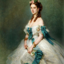 Схема вышивки «Принцесса Александра»