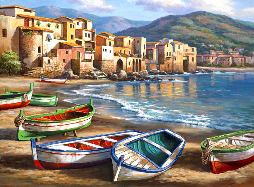 Пейзаж. - пейзаж, живопись. - оригинал