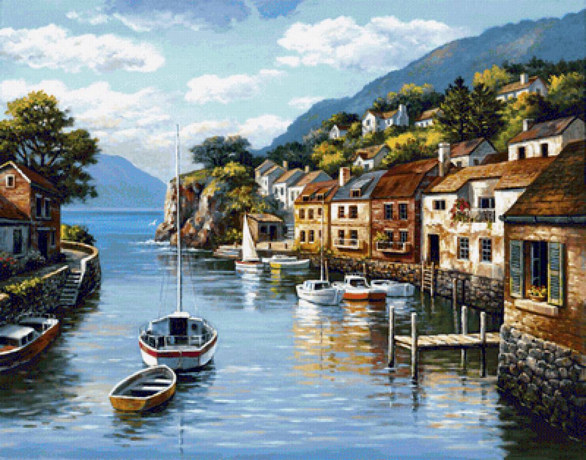 Пейзаж. - пейзаж, живопись. - предпросмотр