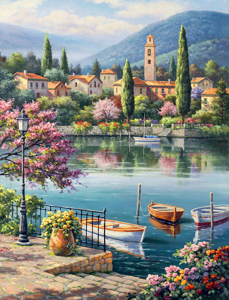 Натюрморт. - живопись., пейзаж - оригинал