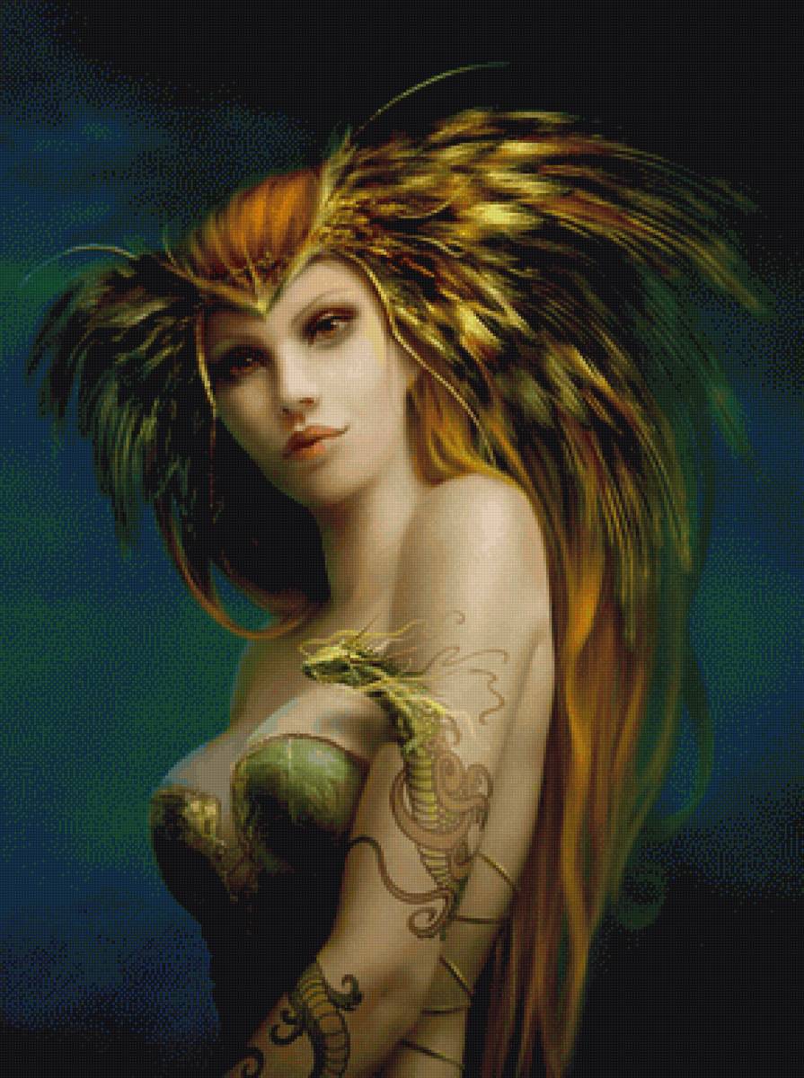 девошка фентази - предпросмотр