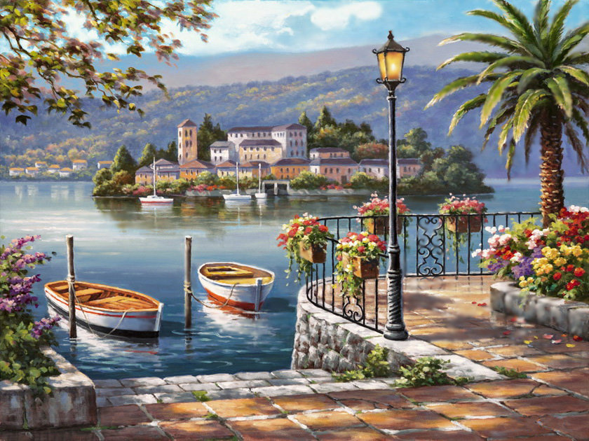 Пейзаж. - пейзаж, живопись. - оригинал