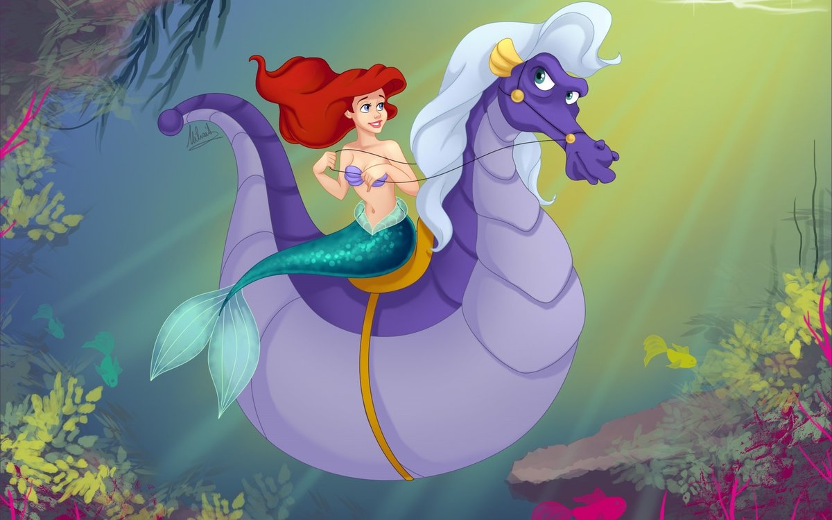 Русалочка - дисней - оригинал