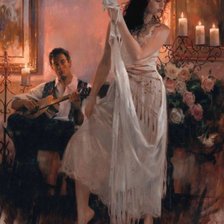 Схема вышивки «Танец»