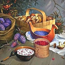 Схема вышивки «натюрморт»