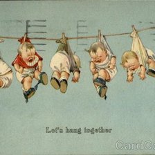 Схема вышивки «LET'S HANG TOGETHER»