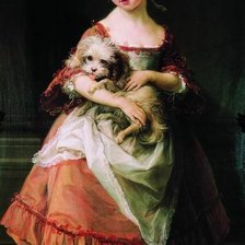 Pompeo Girolamo Batoni, портрет Луизы Гренвиль