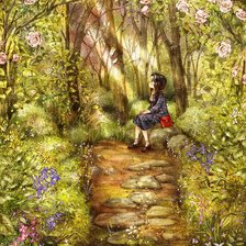 Схема вышивки «Single girl»