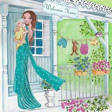 Схема вышивки «Bienvenido»