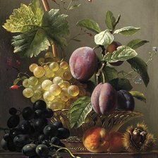 Схема вышивки «Натюрморт. Georgius Jacobus Johannes van Оs»