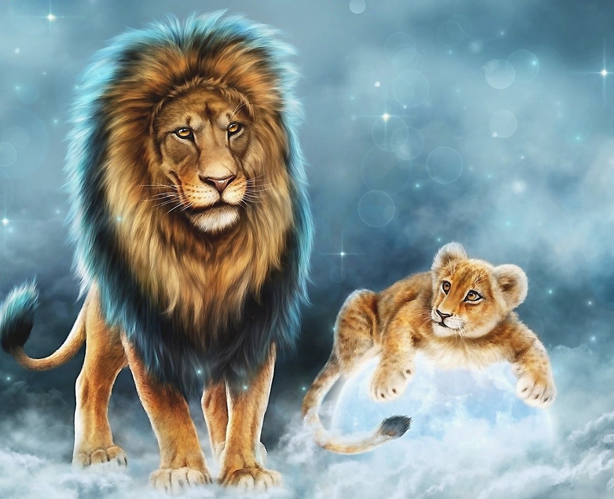 львы - мир животных - оригинал