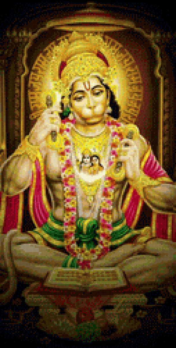 Бог Хануман - хануман, божество, боги - предпросмотр