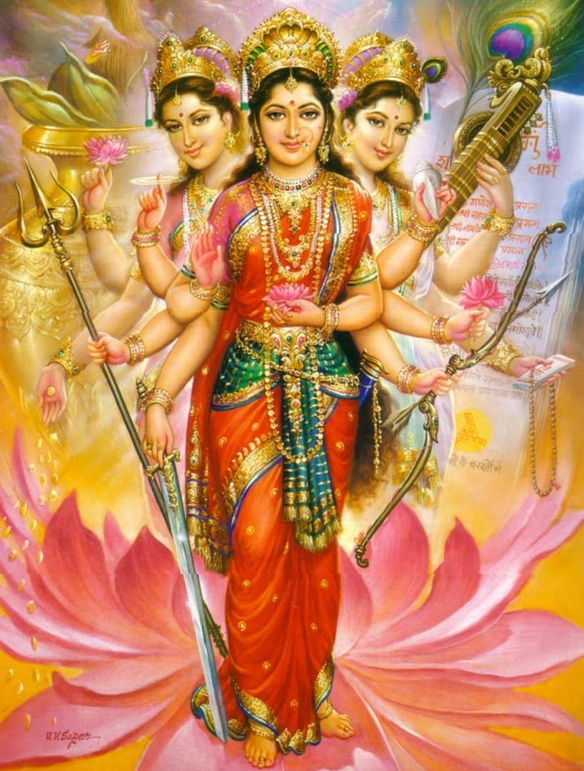 Богиня - богиня, индия - оригинал