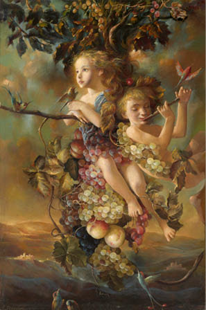 Елена Флёрова.Колибри - сказки, картины - оригинал