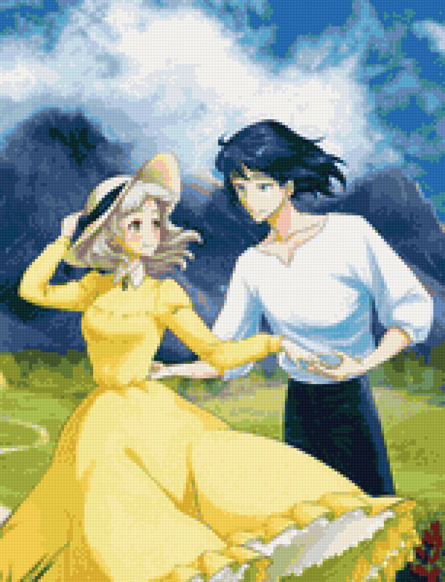 Хоул и Софи - хоул, ходячий замок, софи, аниме - предпросмотр