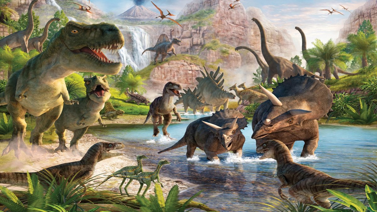 №2132163 - динозавры, юрский период - оригинал