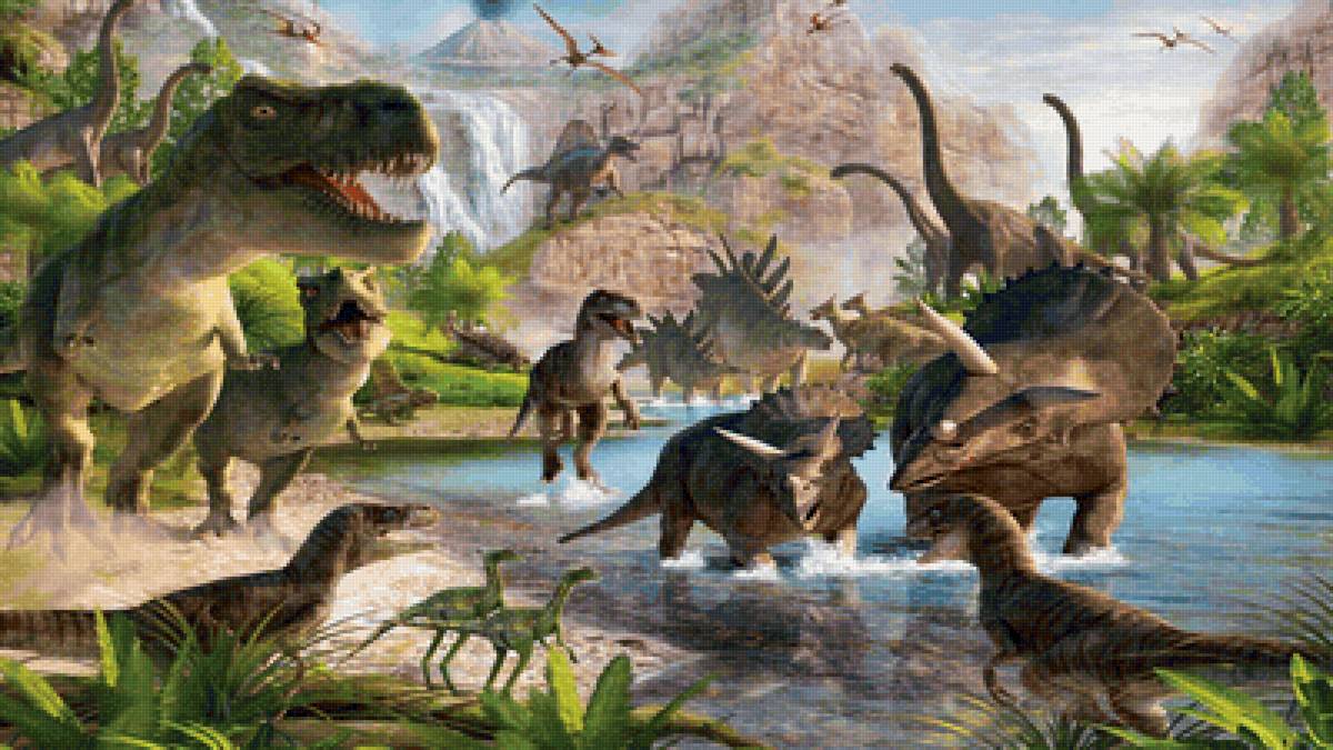 №2132163 - динозавры, юрский период - предпросмотр