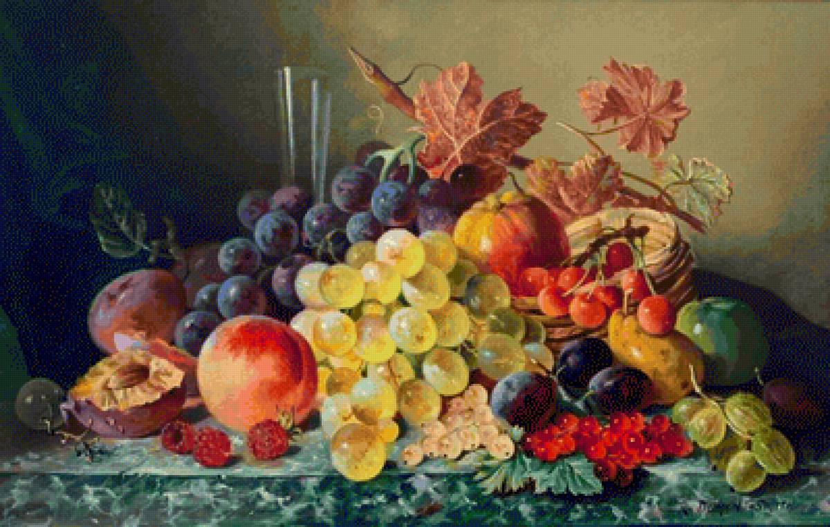 Натюрморт - фрукты - предпросмотр