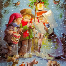 Оригинал схемы вышивки «Christmas Carols.» (№2133408)