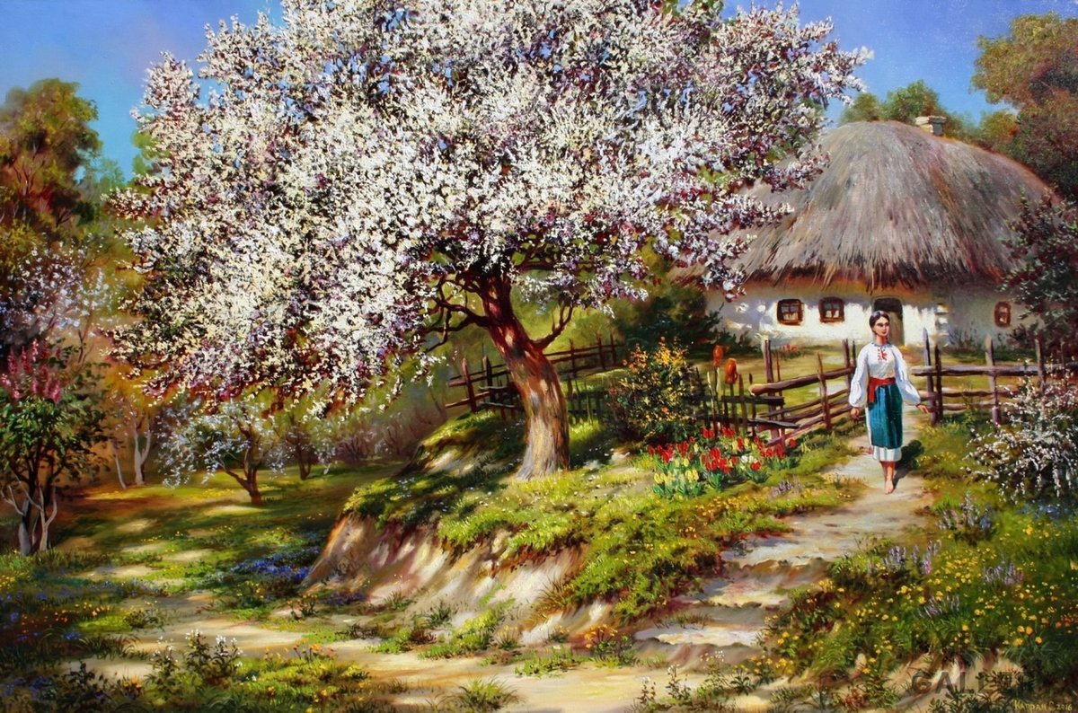 Весна - весна, село - оригинал