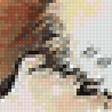 Предпросмотр схемы вышивки «Девушка и собака» (№2134002)