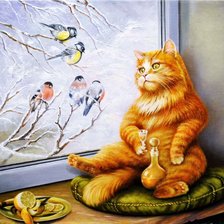 Схема вышивки «Отдых»