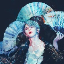 Схема вышивки «BTS JIMIN»