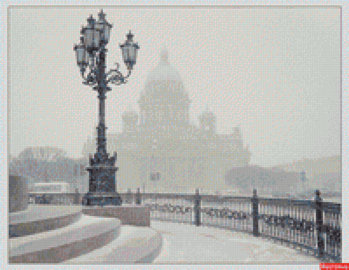 Исаакиевский собор СПб - фонари, санкт-петербург, собор, исакий - предпросмотр