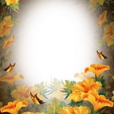 Схема вышивки «ШТОРА ГИБИСКУС»