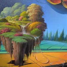 Схема вышивки «ЭВАНДРУ СКЬЯВОНЕ.ОСТРОВ ВРЕМЕНА ГОДА»