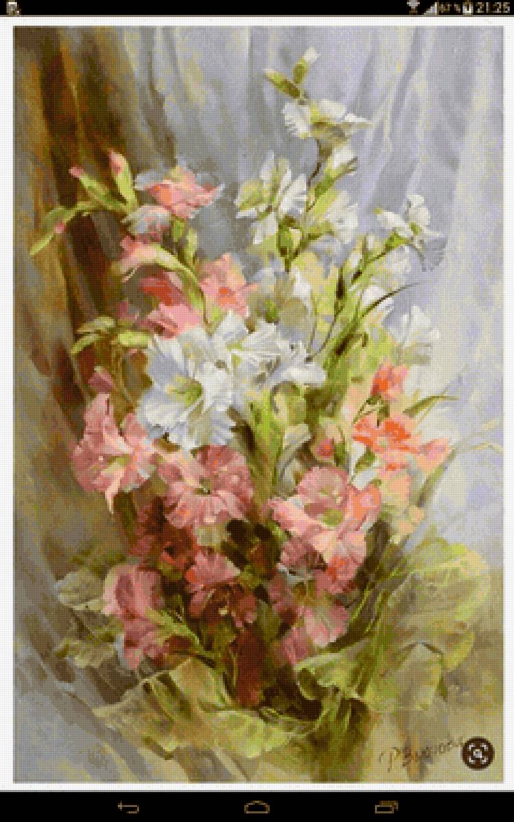 Гладиолусы - цветы, букет, гладиолусы - предпросмотр