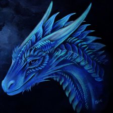 Схема вышивки «дракоша-11»