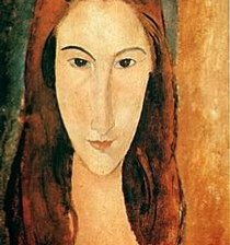 Схема вышивки «Девушки Модильяни.»