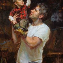 Схема вышивки «Семья»