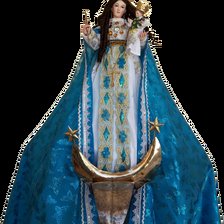 Схема вышивки «VIRGEN DE CHILLA»