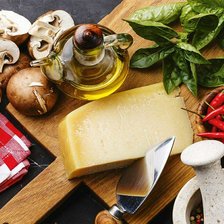 Схема вышивки «Italian food»