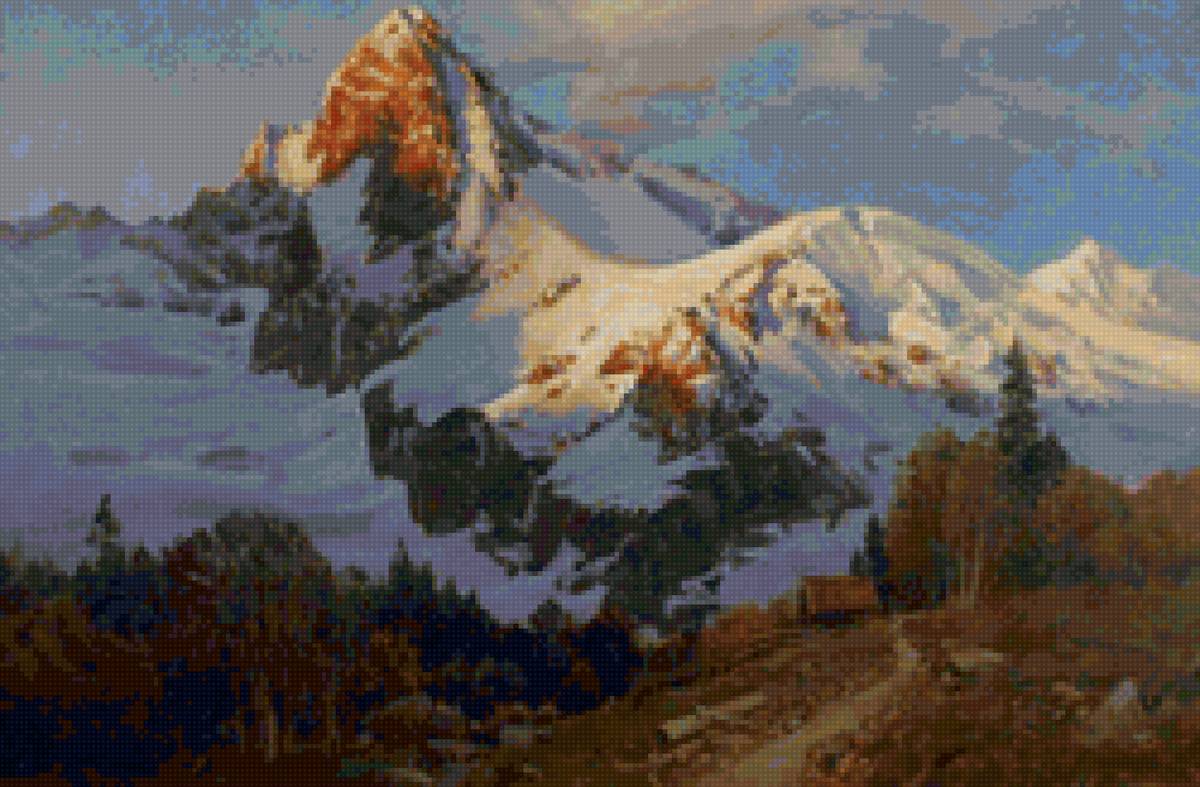 Утро в горах - горы, природа - предпросмотр