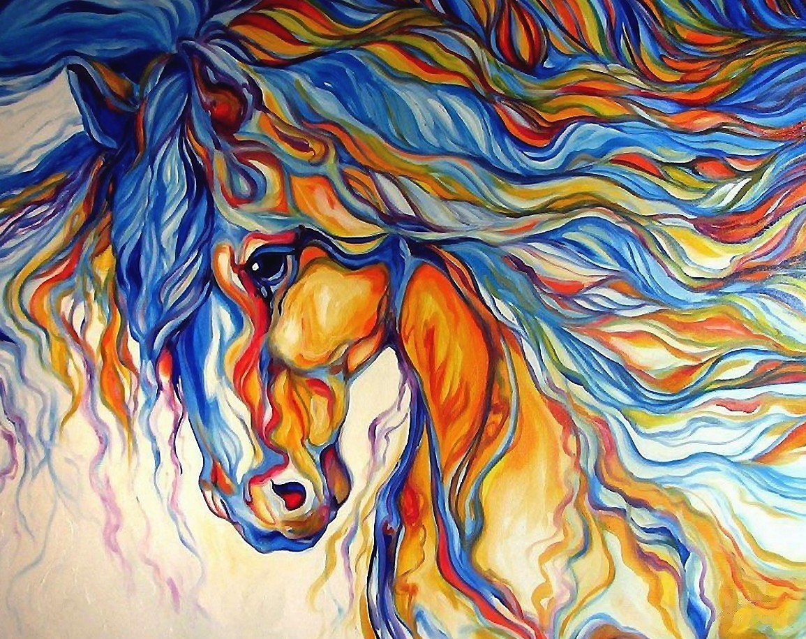 голова лошади - оригинал