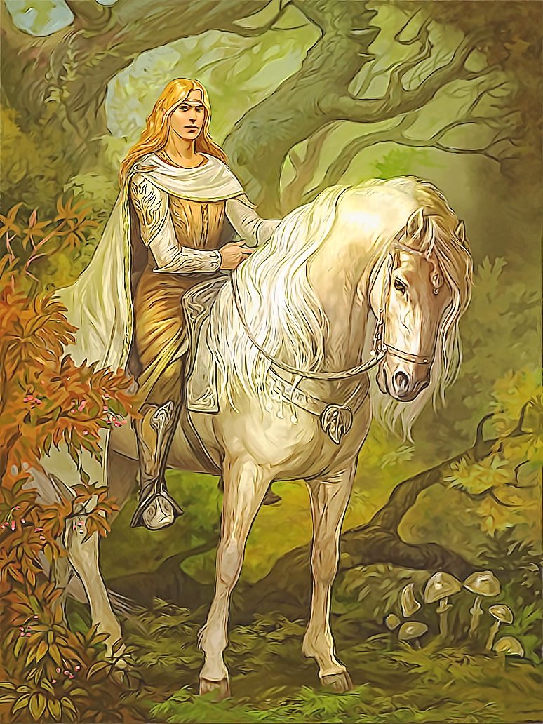 №2140002 - животные, всадник, конь, люди - оригинал